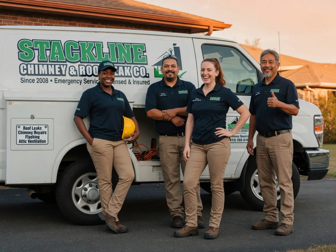 Chimney flashing repair company in Big Sandy, TX